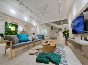 Petaling Jaya Damansara Uptown Landed Home for up to 15pax, 4BedRoom,1 Utama , Starling Mall , Atria Mall, IKEA